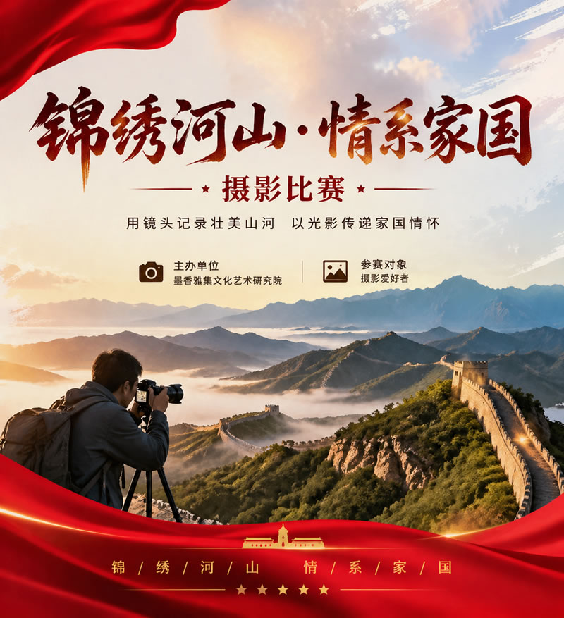 锦绣河山・情系家国摄影大赛征稿启示