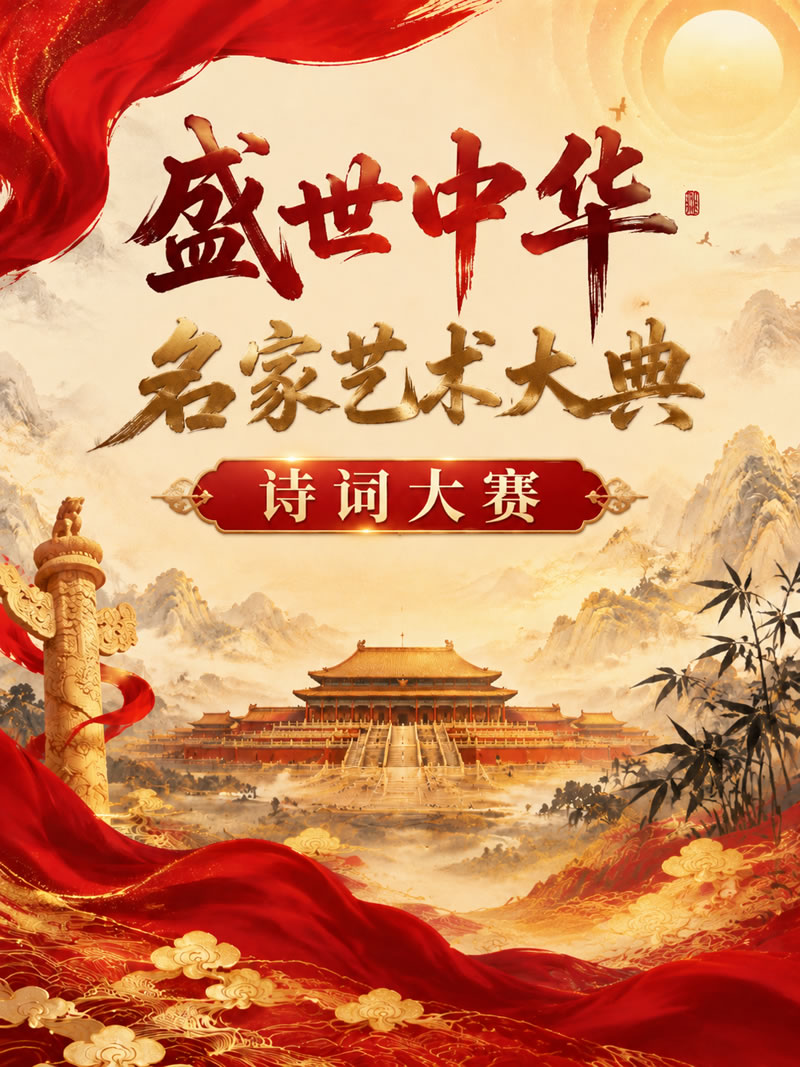 盛世中华·名家艺术大典诗词大赛征稿启示